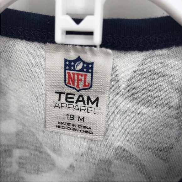 NFL Seahawks Baby Bodysuit - Blue and Gray - Picture 3 of 4